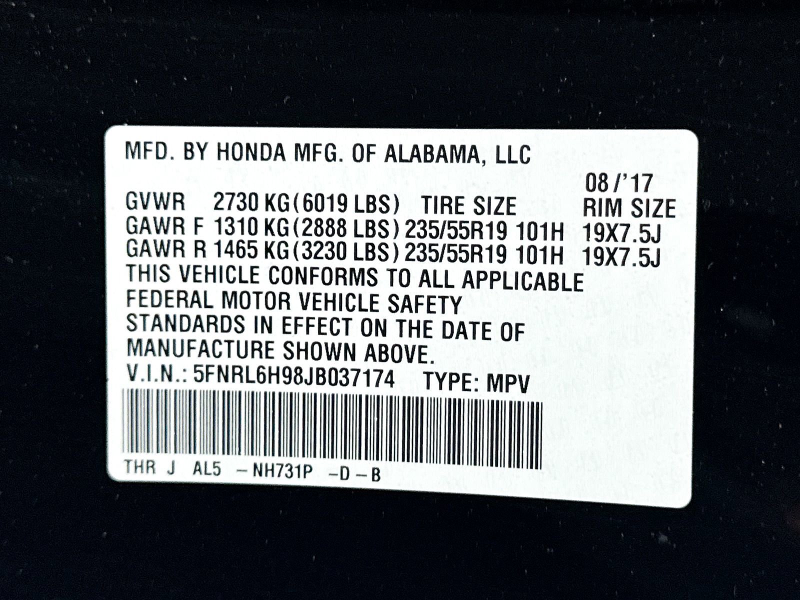 Used 2018 Honda Odyssey Elite image 38