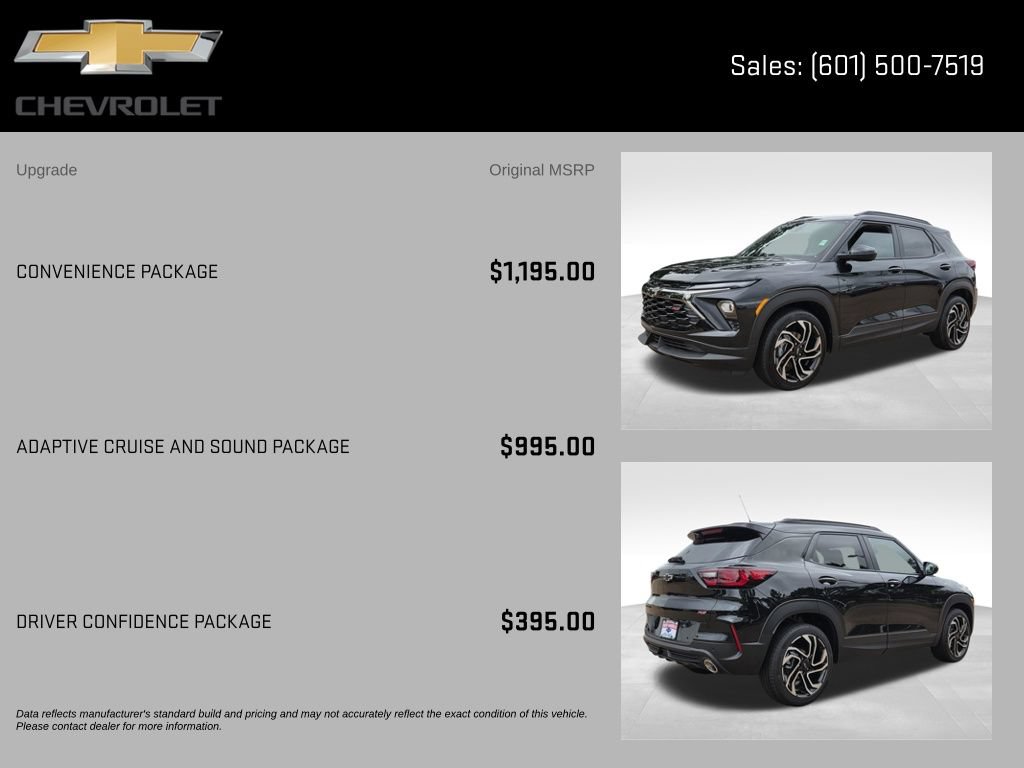 New 2026 Chevrolet TrailBlazer RS w/ Convenience Package FWD image 8