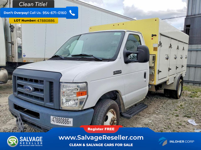Used 2017 Ford E-450 and Econoline 450 Super Duty w/ Power Windows & Locks Group RWD image 1
