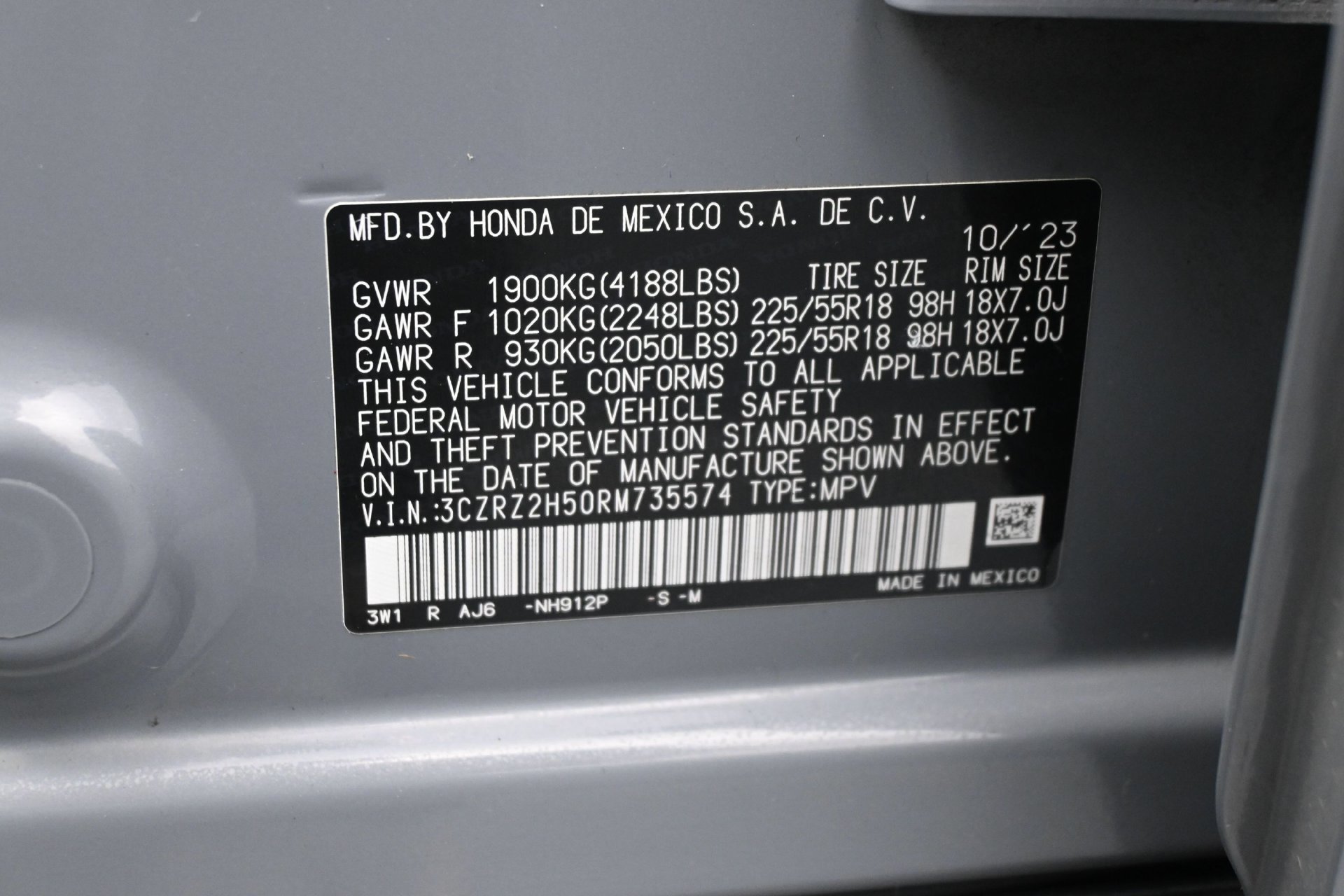 Used 2024 Honda HR-V Sport image 20