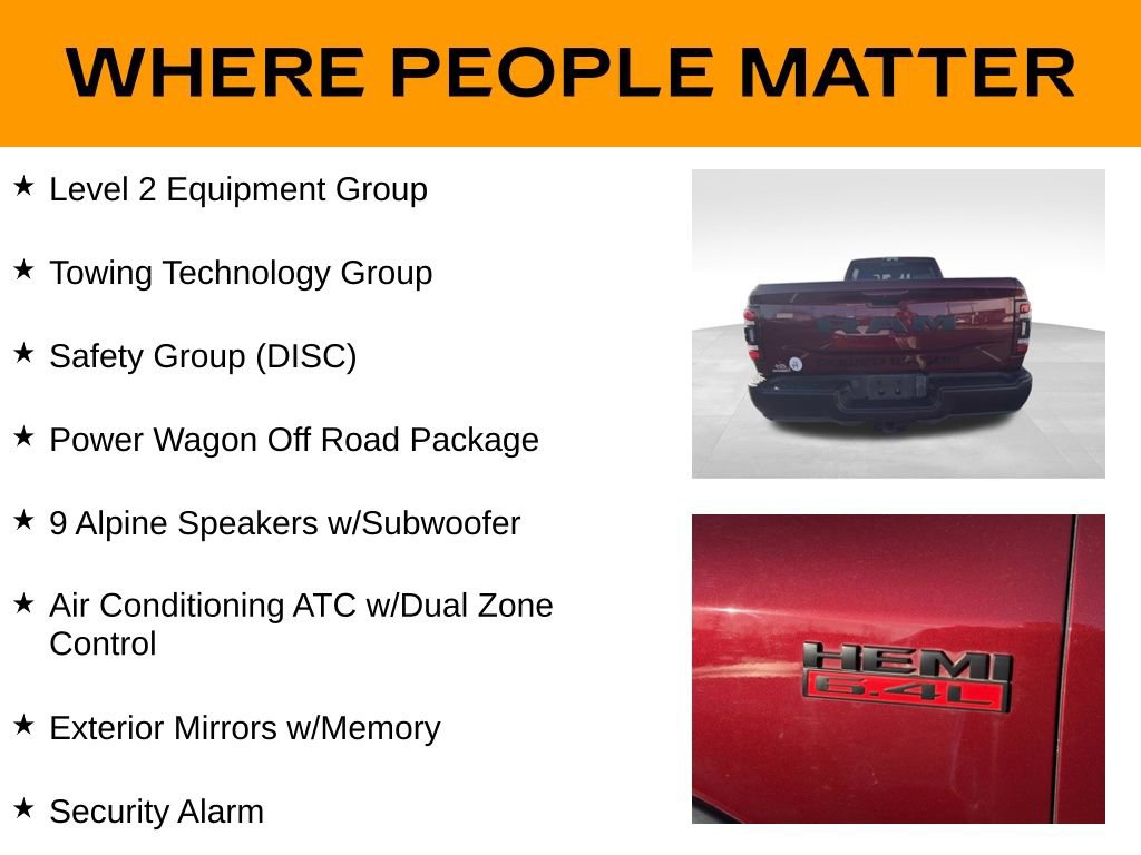 Used 2022 RAM 2500 Power Wagon w/ Level 2 Equipment Group image 13