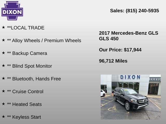 Used 2017 Mercedes-Benz GLS 450 4MATIC image 4
