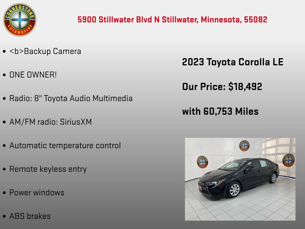 Used 2023 Toyota Corolla LE image 5