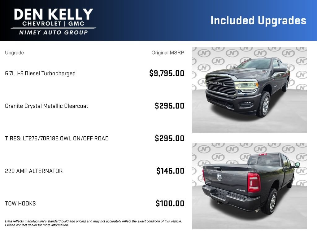 Used 2024 RAM 2500 Laramie AWD/4WD image 3