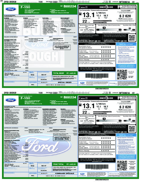Used 2022 Ford F150 XLT w/ Equipment Group 302A High AWD/4WD image 34