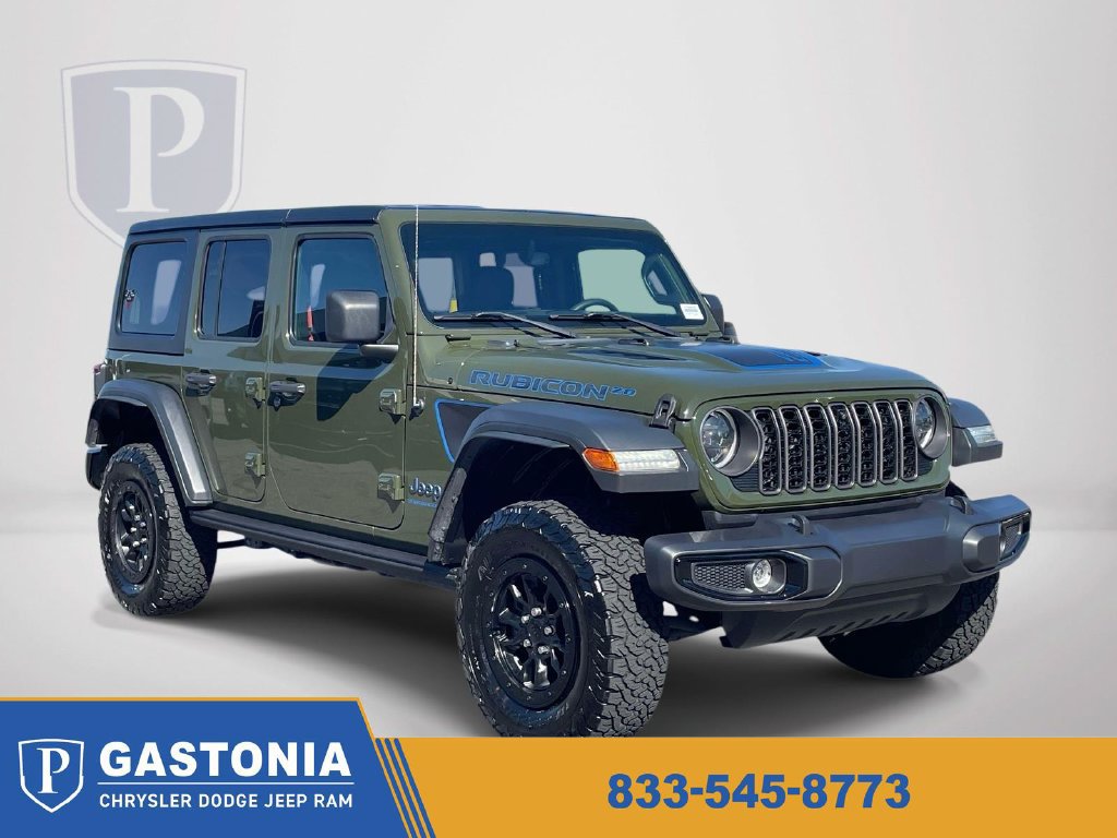 Certified 2023 Jeep Wrangler Unlimited Rubicon 4xe