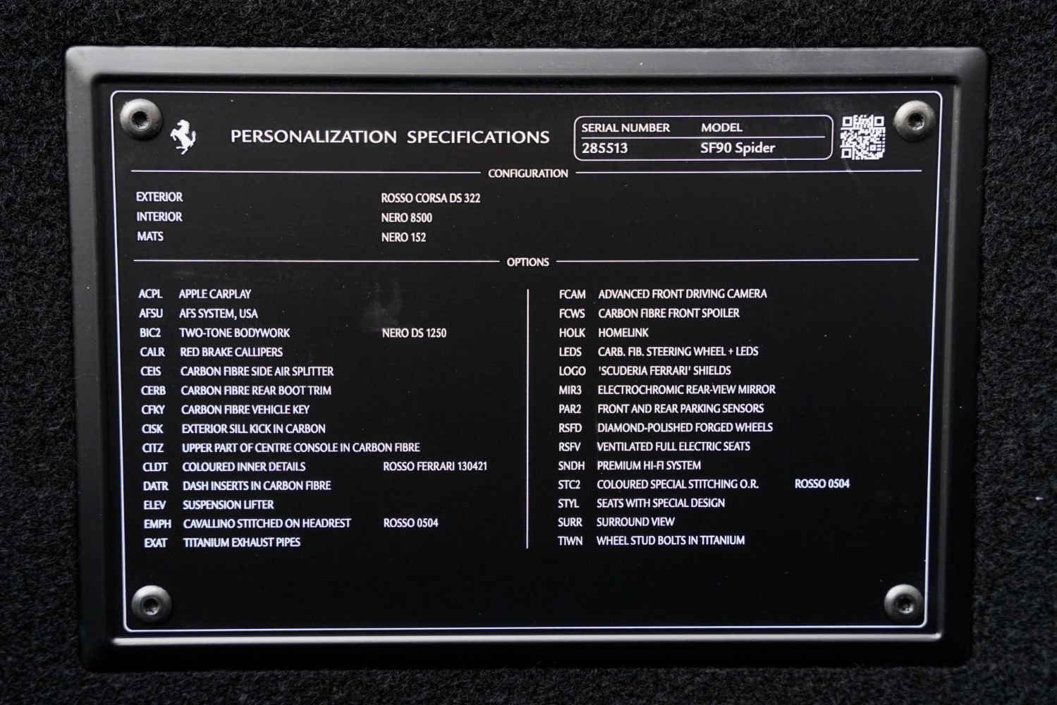 Used 2022 Ferrari SF90 Spider image 54