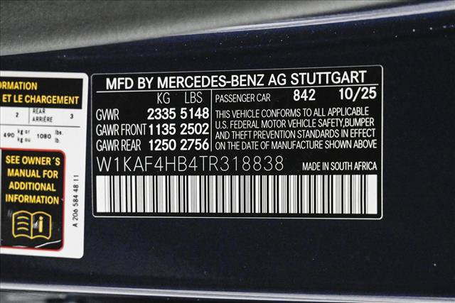 Certified 2026 Mercedes-Benz C 300 4MATIC Sedan image 27