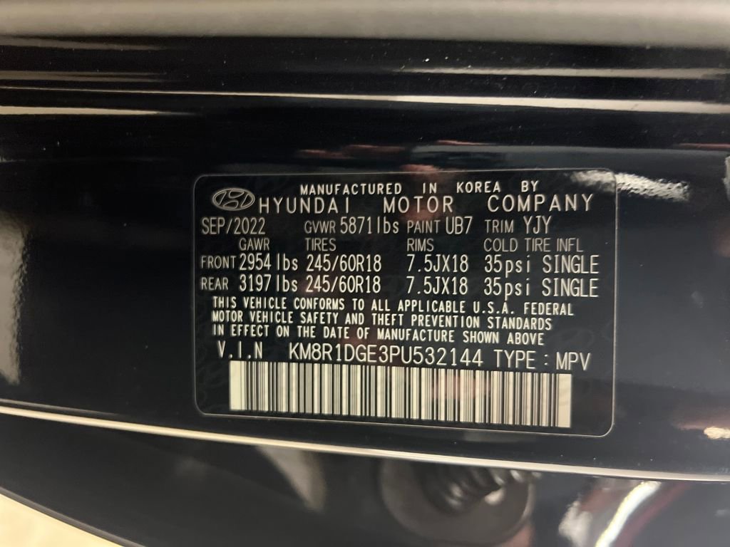 Used 2023 Hyundai Palisade SE w/ Cargo Package image 28