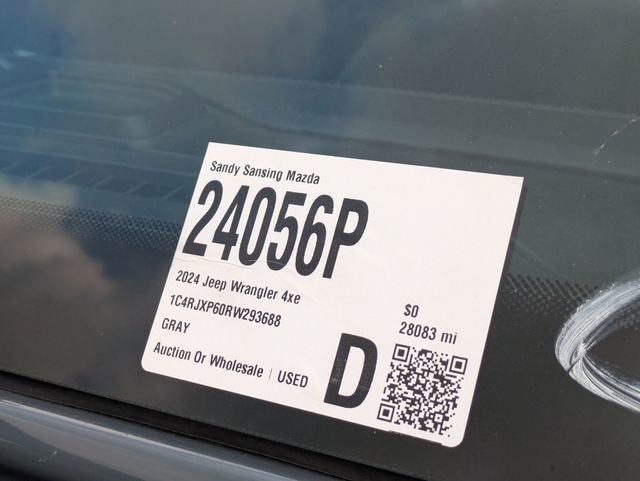 Used 2024 Jeep Wrangler Unlimited Sahara w/ Safety Group AWD/4WD image 6