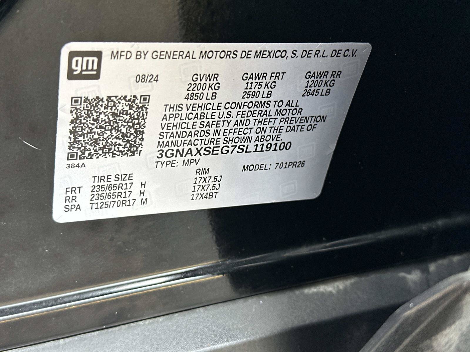 Certified 2025 Chevrolet Equinox ACTIV w/ Safety and Technology Package AWD/4WD image 17