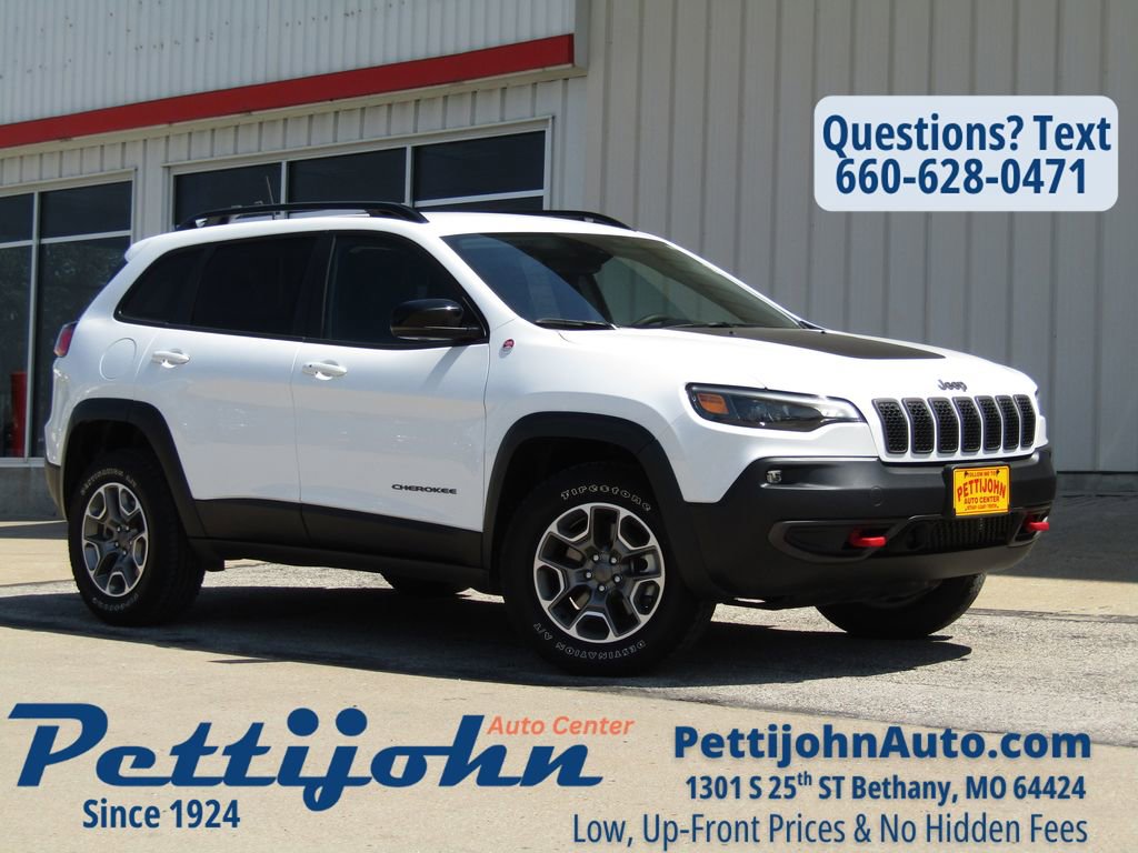 Used 2022 Jeep Cherokee Trailhawk w/ Premium Leather Package
