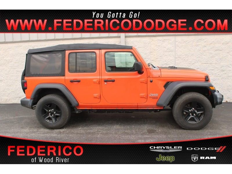 Used 2019 Jeep Wrangler Unlimited Sport S AWD/4WD image 1