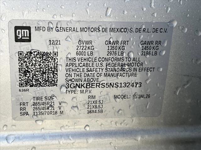 Used 2022 Chevrolet Blazer RS w/ Enhanced Convenience Package image 26