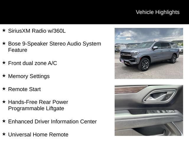 Used 2022 Chevrolet Suburban Z71 w/ Z71 Off-Road Package AWD/4WD image 14