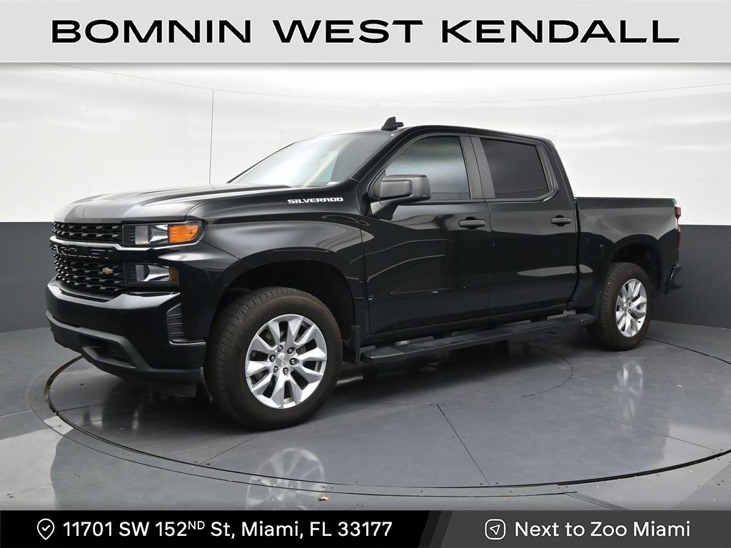 Used 2021 Chevrolet Silverado 1500 Custom RWD image 1