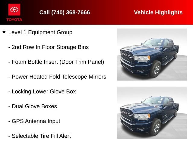 Used 2024 RAM 2500 Big Horn w/ Sport Appearance Package image 13