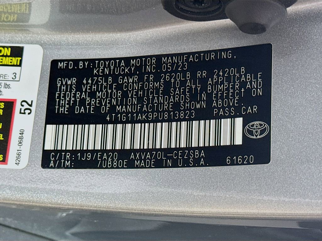 Certified 2023 Toyota Camry SE FWD image 28