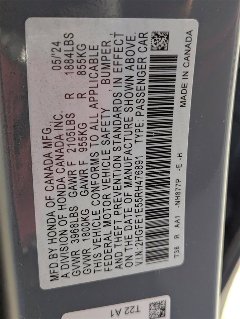 Used 2024 Honda Civic Si image 16