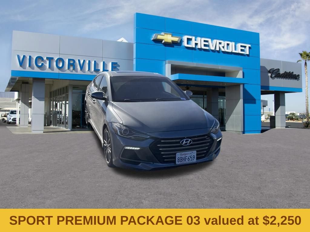 Used 2018 Hyundai Elantra Sport w/ Sport Premium Package 03 FWD image 3