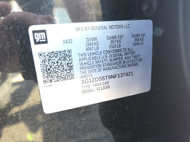 Used 2022 Chevrolet Malibu LT image 28