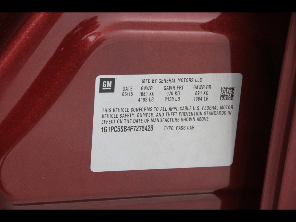 Used 2015 Chevrolet Cruze LT FWD image 20