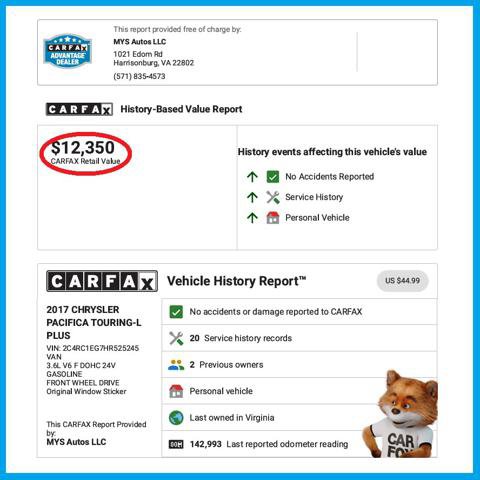 Used 2017 Chrysler Pacifica Touring-L Plus w/ Advanced Safetytec Group image 22