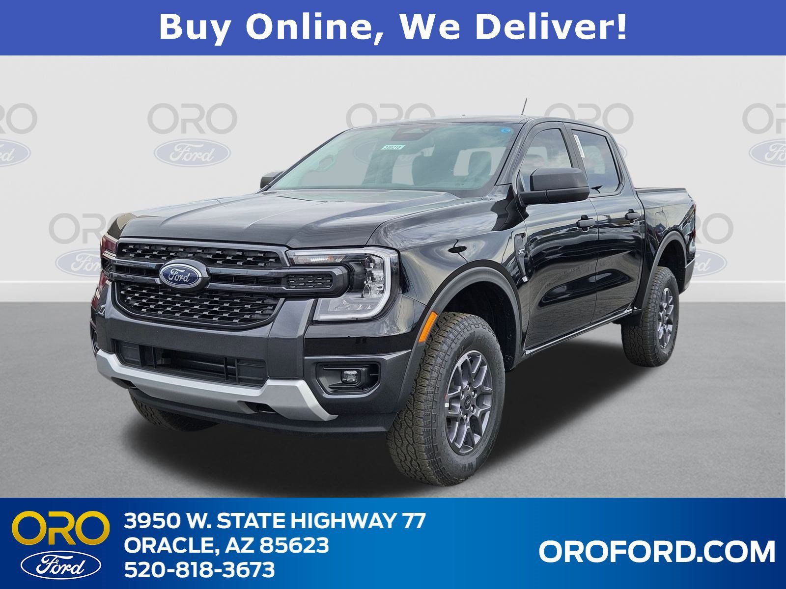 New 2025 Ford Ranger XLT w/ Equipment Group 301A High