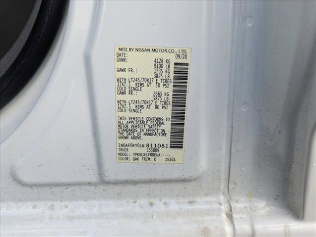 Used 2020 Nissan NV 2500 SV image 29