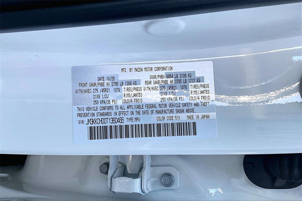 New 2026 MAZDA CX-90 3.3 Turbo w/ Premium Sport Pkg image 14