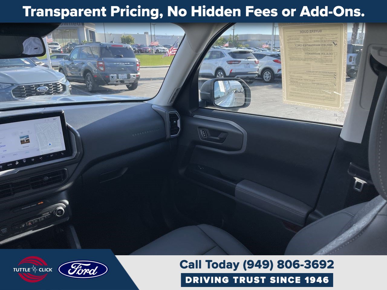 Used 2025 Ford Bronco Sport Badlands w/ Badlands Tech Package AWD/4WD image 3