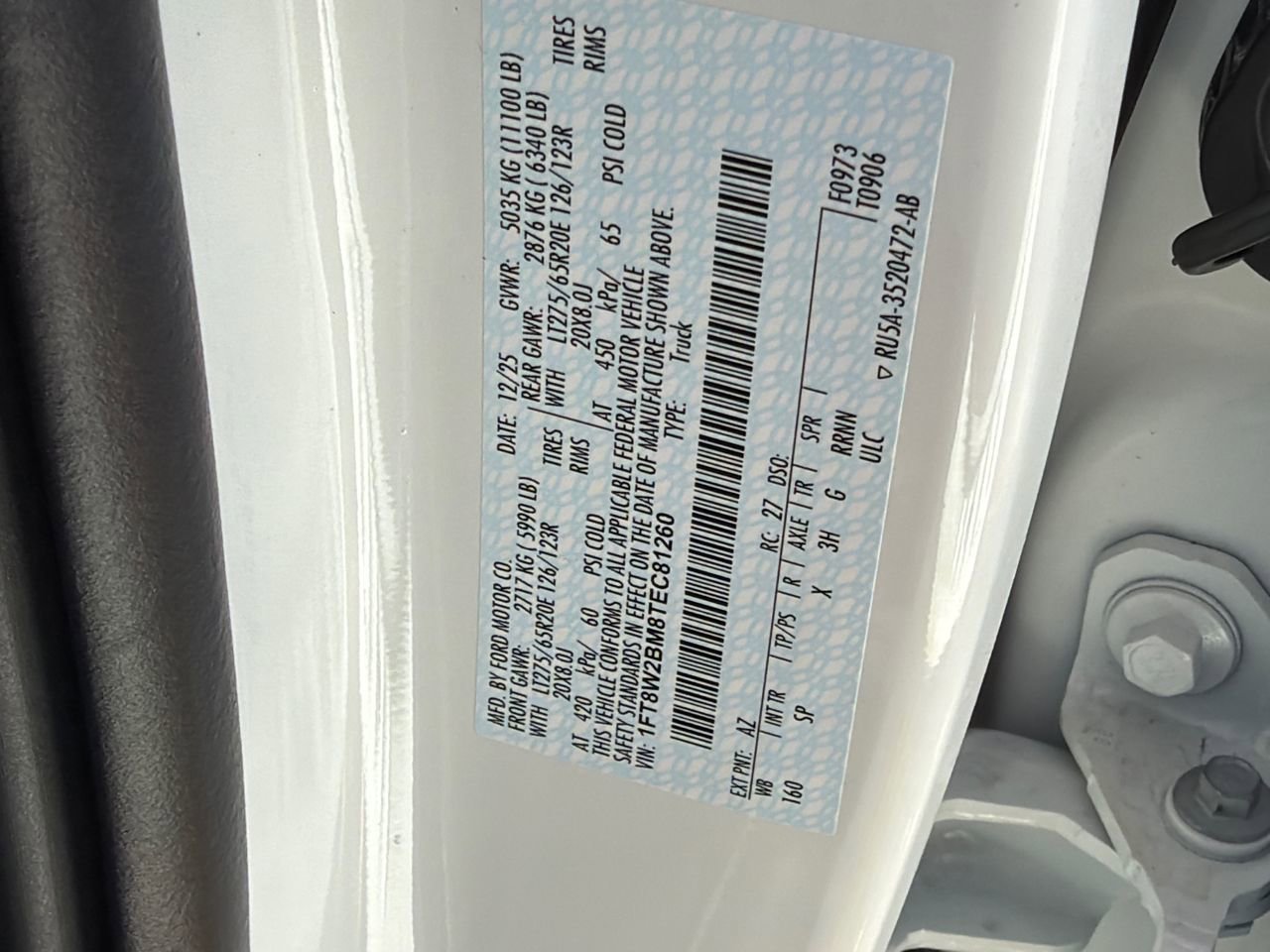 New 2026 Ford F250 King Ranch w/ Chrome Package image 37