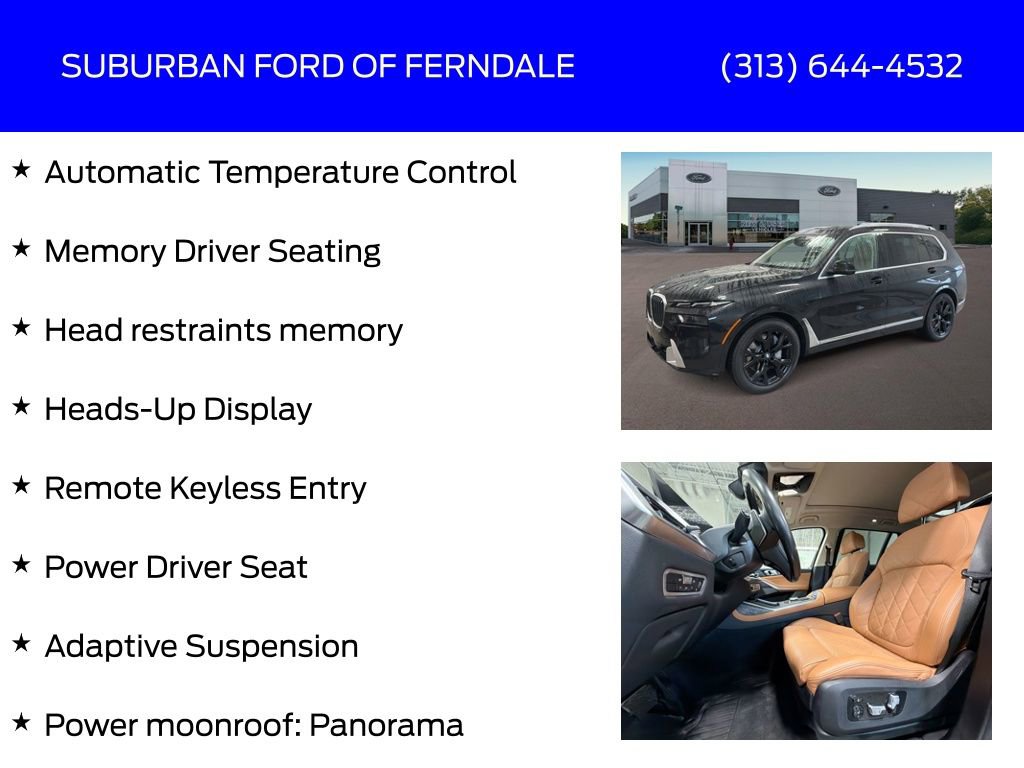 Used 2023 BMW X7 xDrive40i w/ Premium Package AWD/4WD image 17
