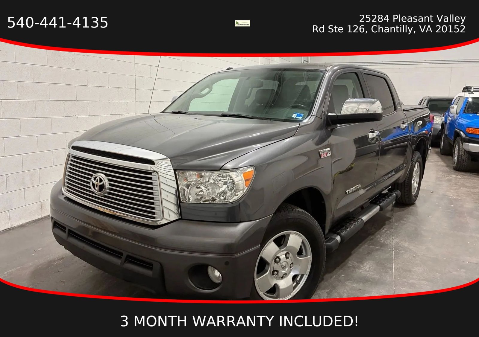 Used 2011 Toyota Tundra Limited w/ Memory Pkg