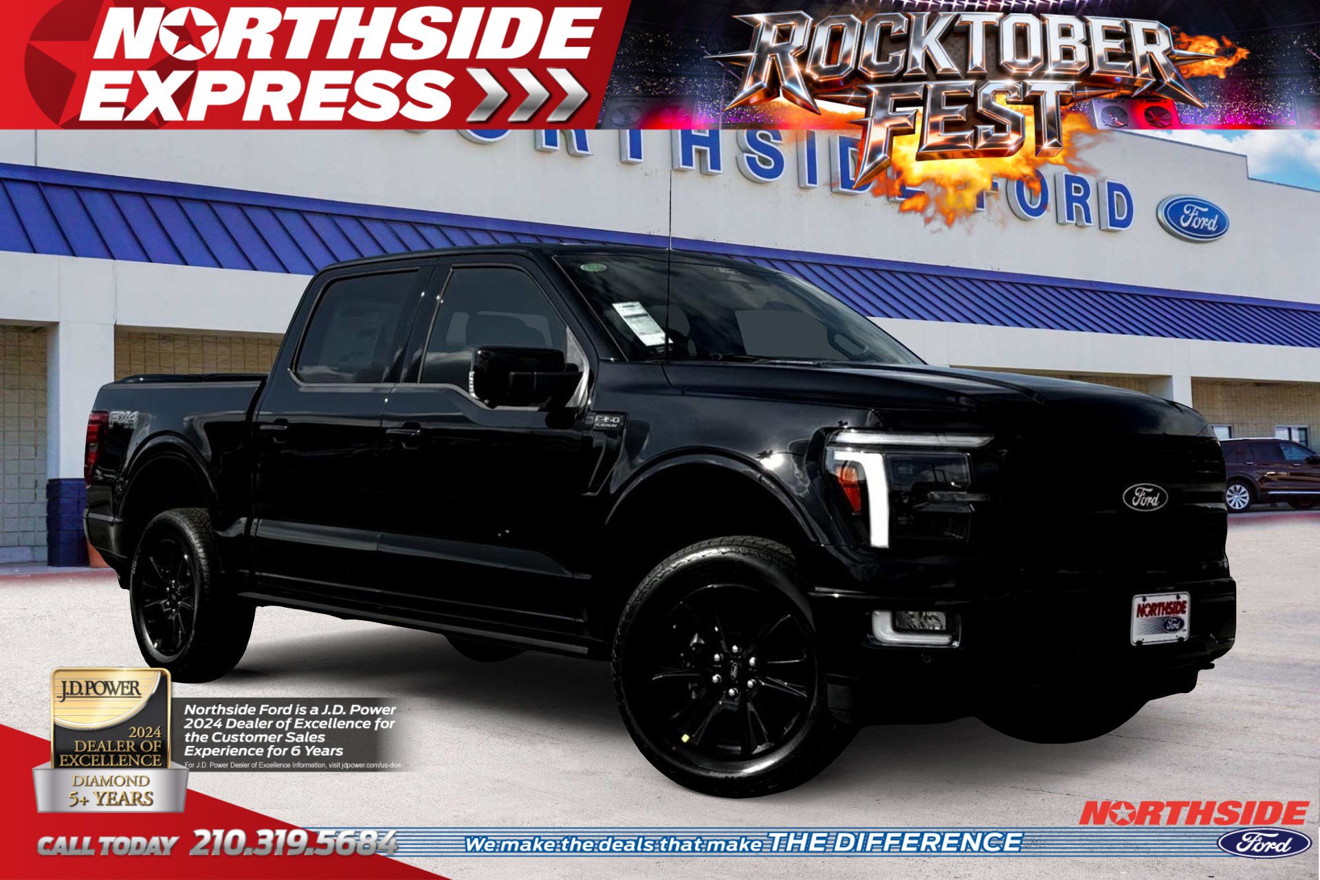 New 2025 Ford F150 Platinum w/ FX4 Off-Road Package