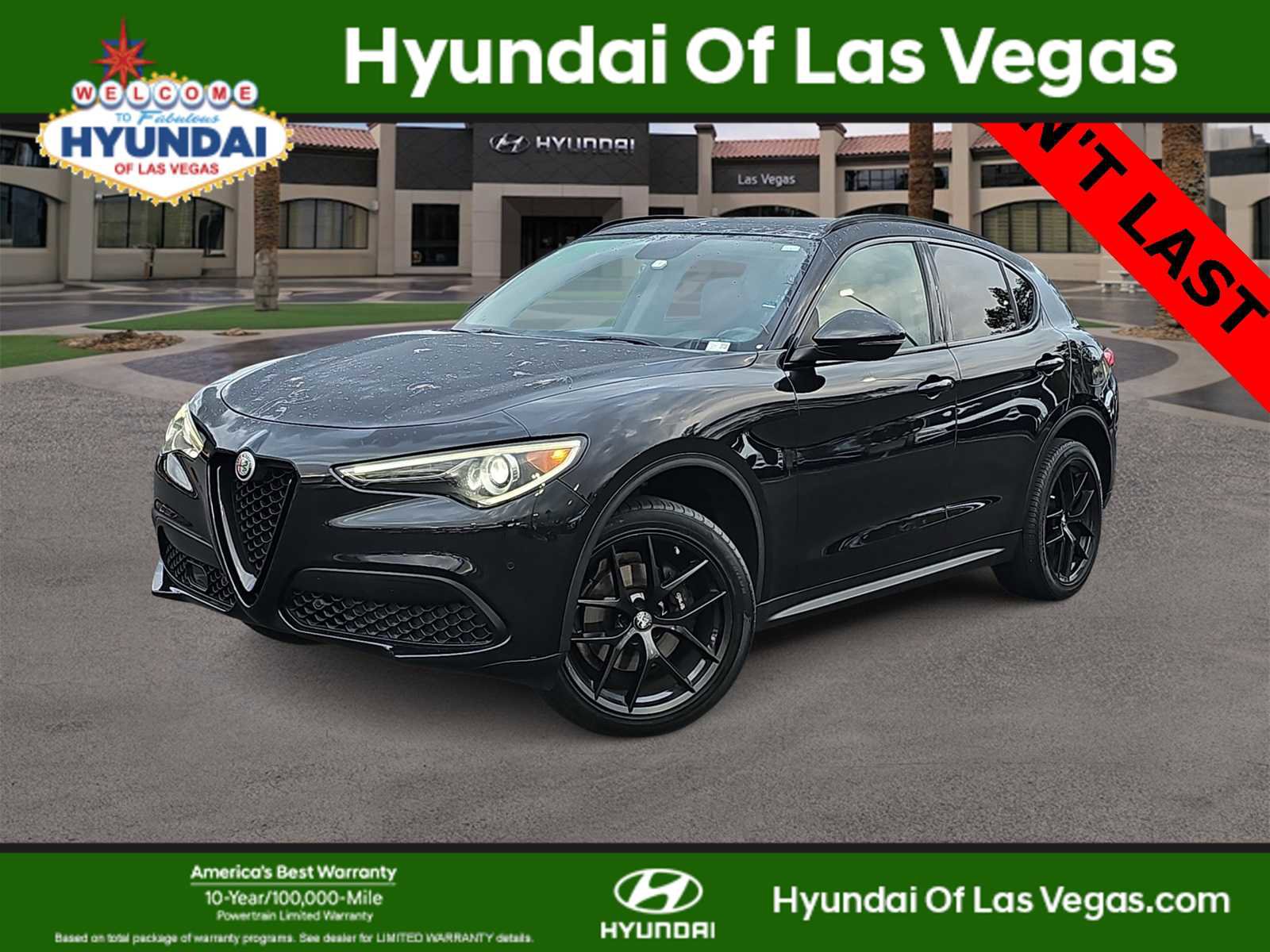 Used 2019 Alfa Romeo Stelvio w/ Nero Edizione