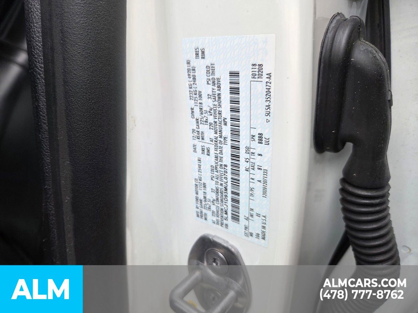 Used 2021 Lincoln Corsair AWD w/ Equipment Group 101A image 6