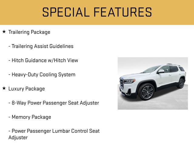 Used 2023 GMC Acadia SLT w/ Technology Package AWD/4WD image 20