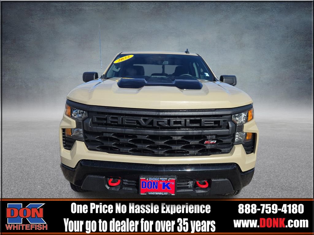 Used 2022 Chevrolet Silverado 1500 Custom Trail Boss w/ LPO, Dark Essentials Package image 3