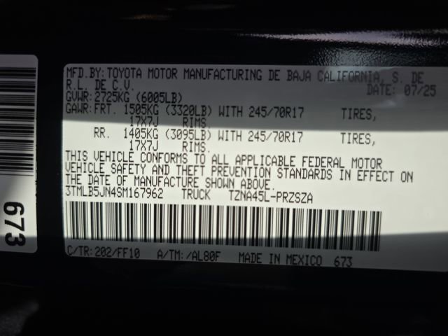 Used 2025 Toyota Tacoma SR5 image 33