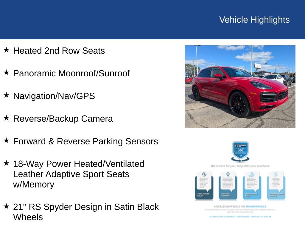 Used 2021 Porsche Cayenne GTS w/ Premium Package Plus image 33