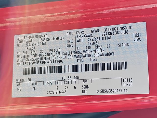 Used 2023 Ford F150 XLT w/ Equipment Group 302A High image 34