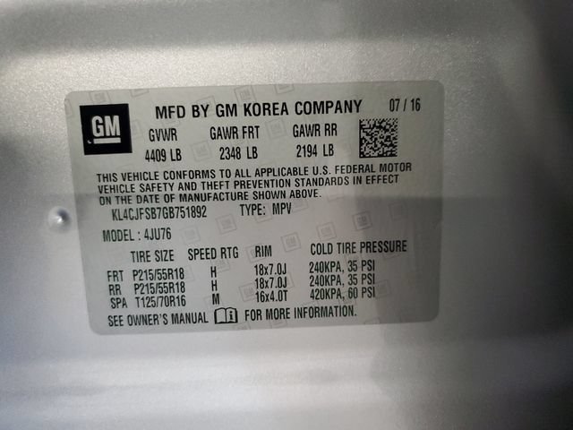 Used 2016 Buick Encore Convenience AWD/4WD image 31