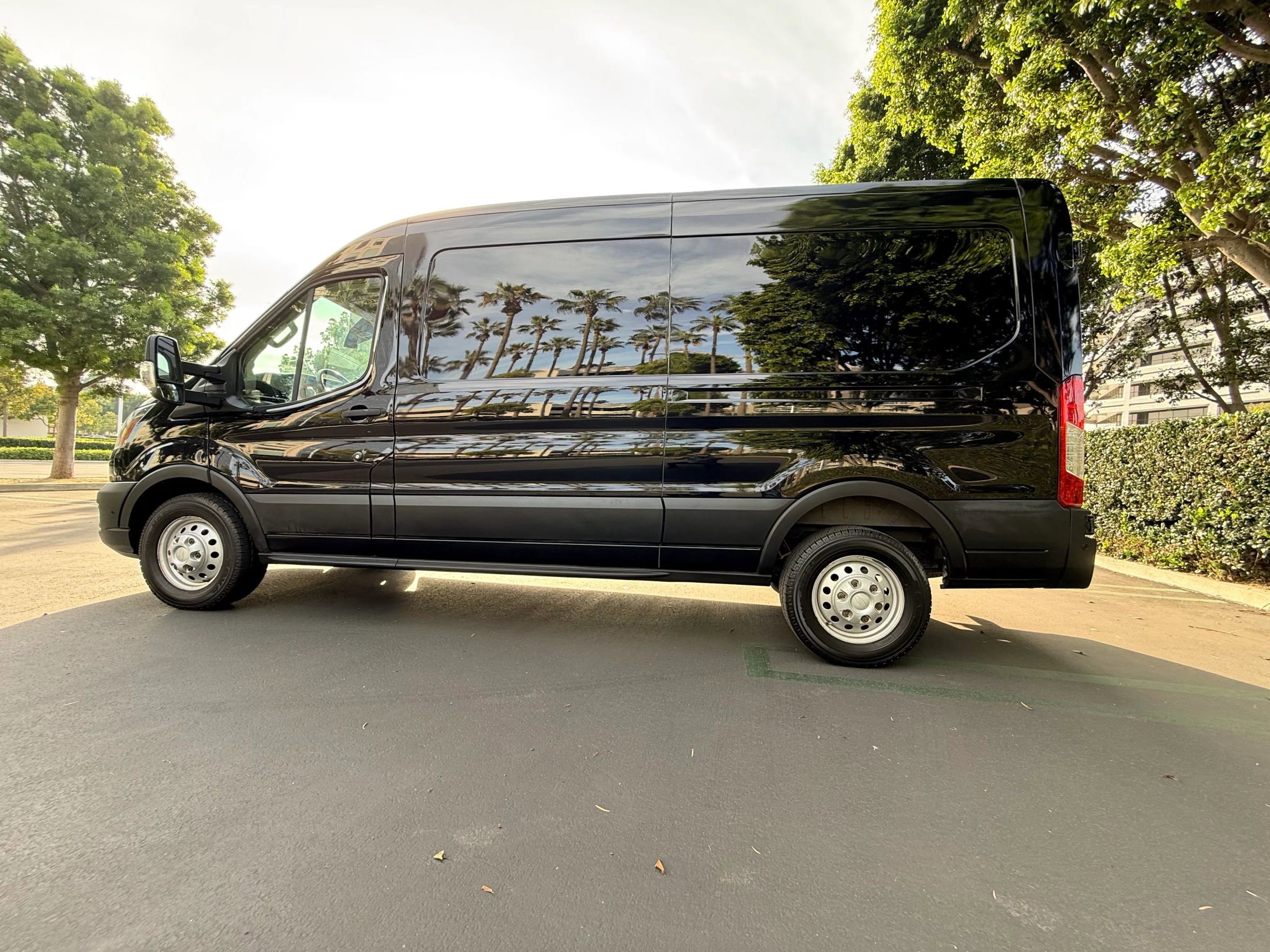 Used 2021 Ford Transit 350 Medium Roof AWD w/ Load Area Protection Package image 2