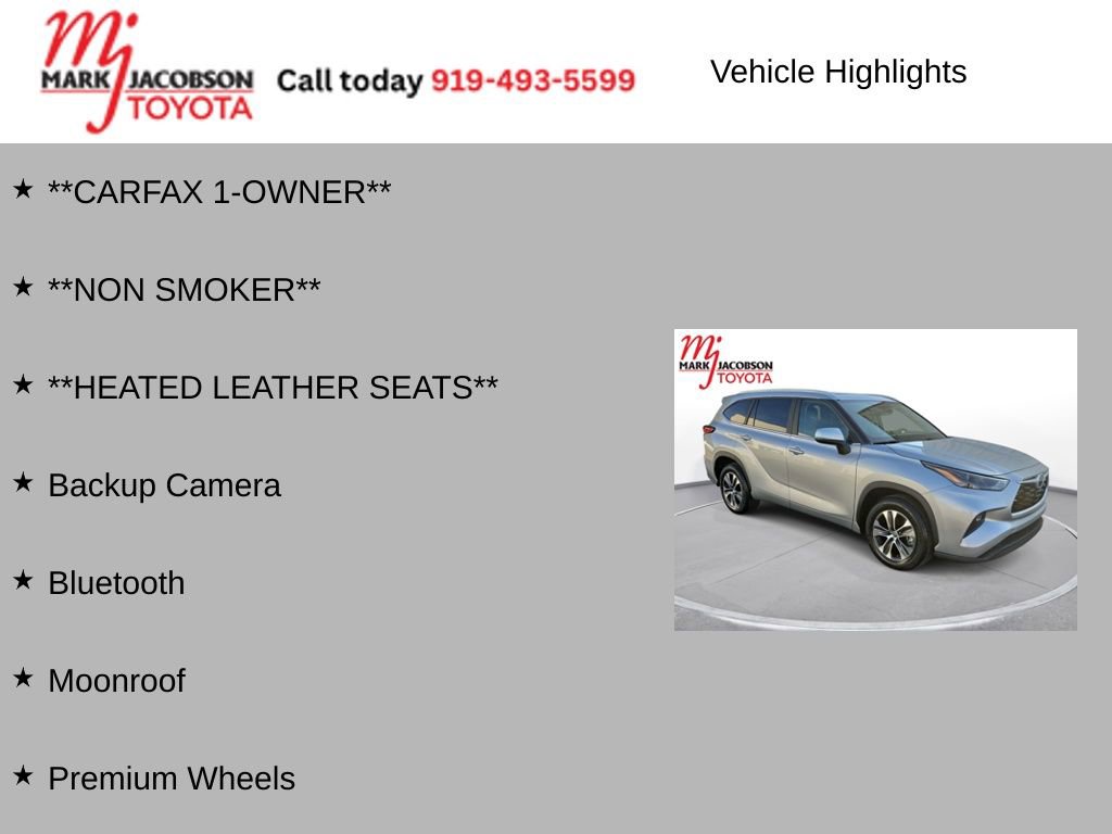 Used 2023 Toyota Highlander XLE image 6
