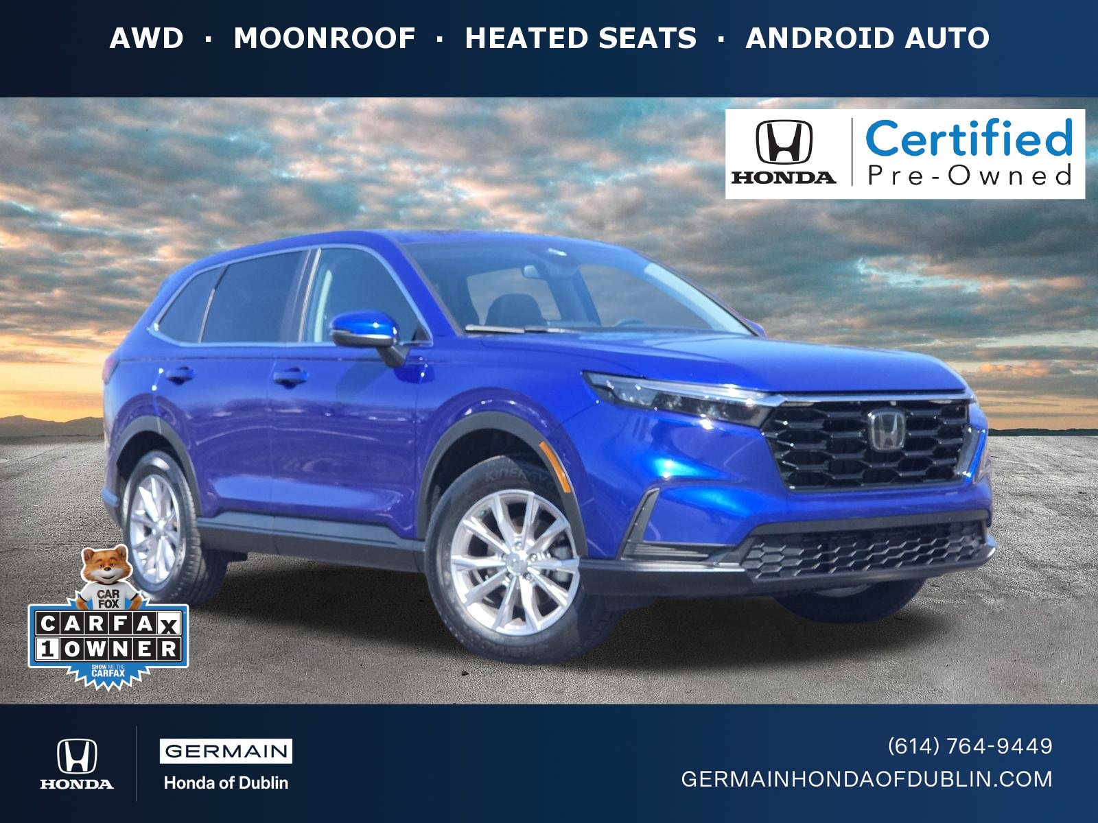 Certified 2024 Honda CR-V EX image 1