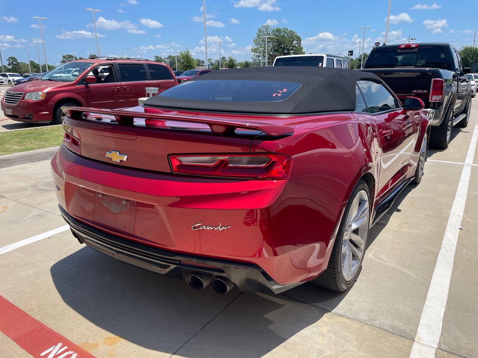 Used 2017 Chevrolet Camaro SS RWD image 4