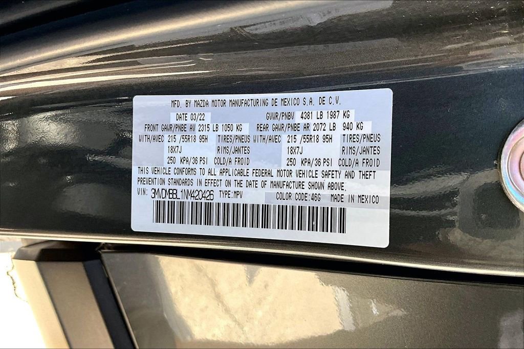 Certified 2022 MAZDA CX-30 AWD 2.5 S w/ Select Package image 17