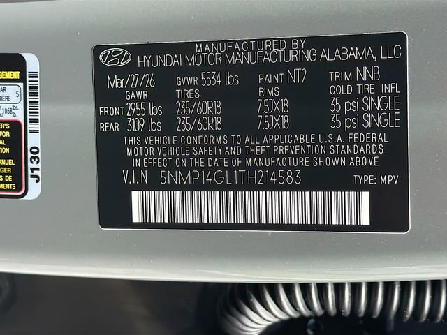 New 2026 Hyundai Santa Fe SE FWD image 31