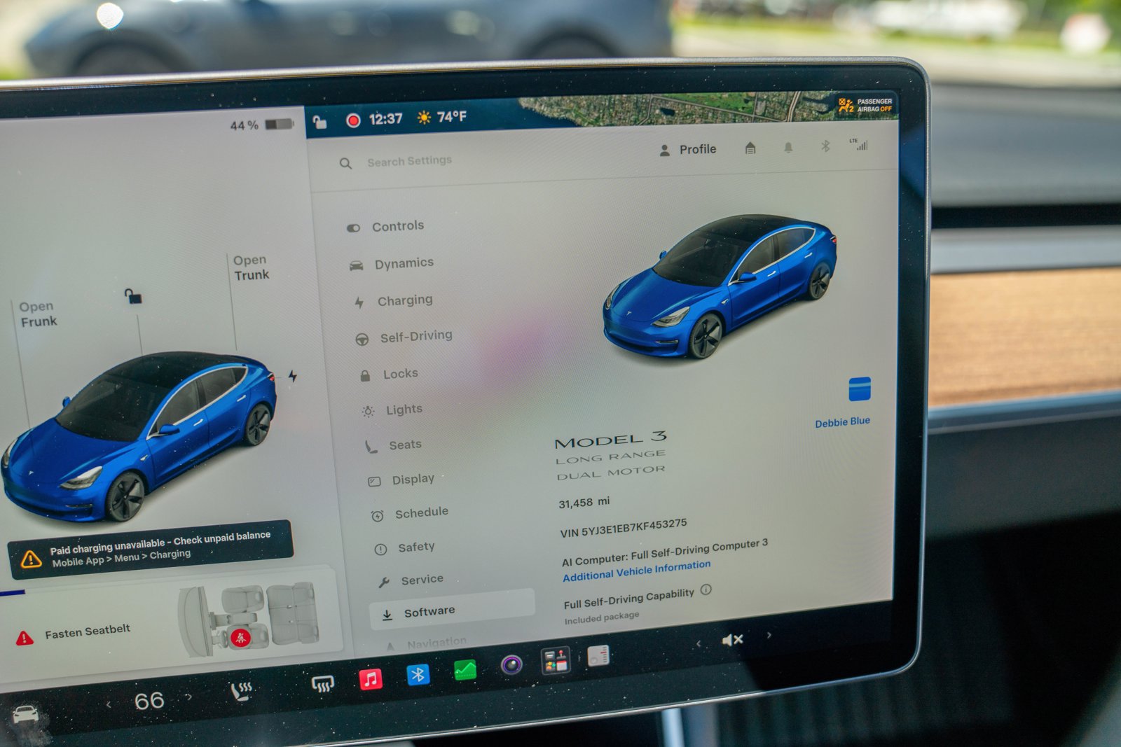 Used 2019 Tesla Model 3 Long Range AWD/4WD image 17